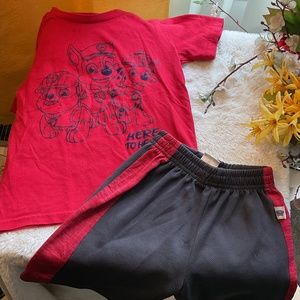 Nick Jr Paw Patrol Short Set Boys Size 4T
